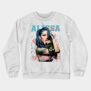 Alissa White Gluz Fan Art Retro design // Vintage Crewneck Sweatshirt